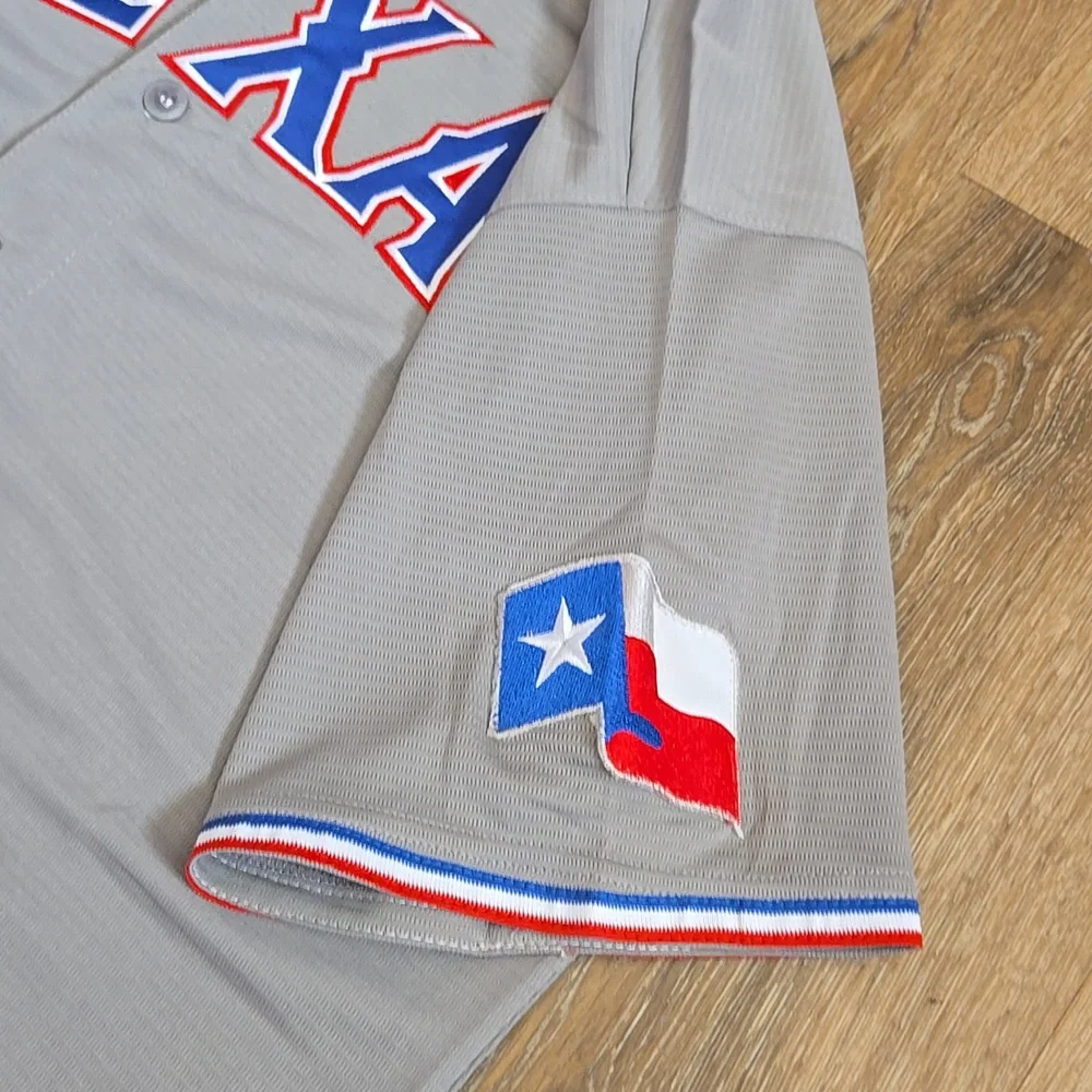 Nathaniel Lowe Texas Rangers Stitched WS Champs Mens L Large - Picture 7 of 12